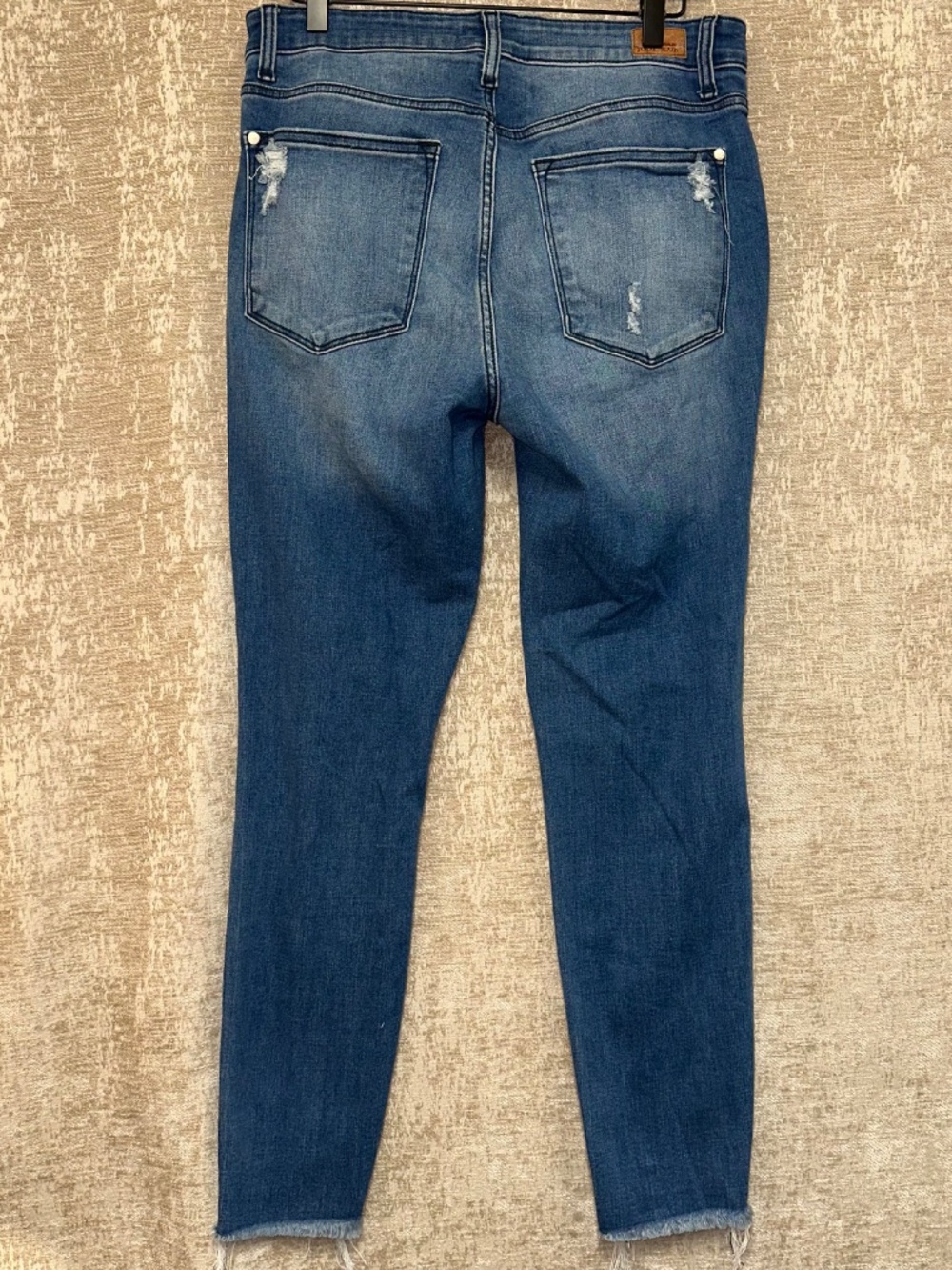 Judy Blue Distressed Skinny Jeans Stretch Denim Ankle distressed JB82206MD - Picture 3 of 6